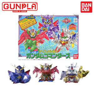 Mô Hình Robot Bandai SD Gundam Crystal Commanders Set 3 Nhân Vật Chính Hãng