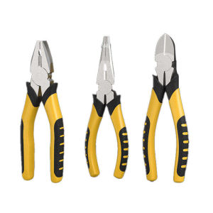 KS Fitness Pliers heavy duty 6 inch wire pliers broken wire sharp nose pliers vise tiger skin handle hardware hand tools