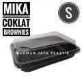 [ MIKA COKLAT S ] MIKA BROWNIES COKLAT UKURAN KECIL BAHAN TEBAL. 