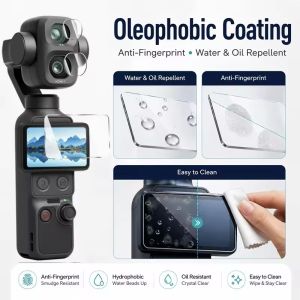 Tempered Glass For DJI Osmo Pocket 4P Lens Screen Protector for osmo pocket 4P Camera Anti-Scratch Protective Film