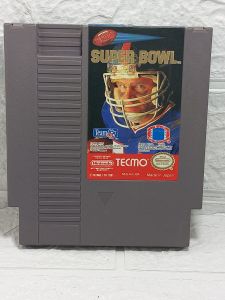 PRELOVED NINTENDO NES TECHMO SUPER BOWL GAME