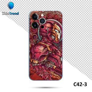 Pelekat Filem Belakang Telefon MARVEL SERIES (SPIDER-MAN / BATMAN / IRON MAN)- PHONE BACK SKIN 3M Wrap ALL MODEL