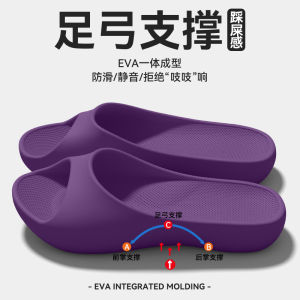 Free Shipping WomenS 2026 New Summer Style Slippers With A Slim Waist Design Non-Slip Quiet And Arch Support For Indoor Use Preventing Foot Odor