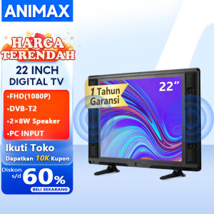 Animax Sakura TV LED Digital 24 inch 25 inch Murah TV Tabung Murah Baru Promo HD Ready Televisi