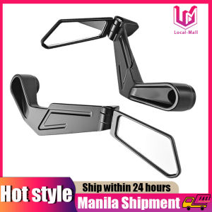 【24 hours delivery】V3 Full Alloy Lever Guard With Foldable Bar end Mirror 160° Adjustable Open/Close Universal