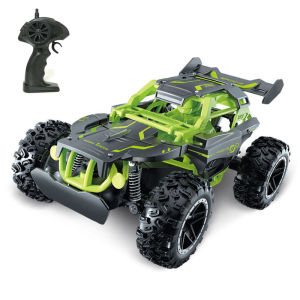 RC Car 1:18 High-speed Off-road 2.4G Remote Control Car Drifting 15KM/H Anti-collision Settings Rubber Big Wheel Toys Christmas Gifts for Kids Boys