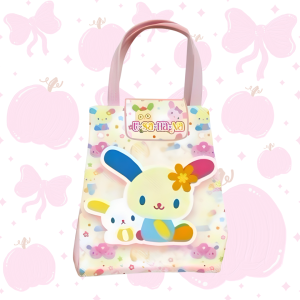 👜พื้นที่เยอะกว่าที่ตาเห็น!✨กระเป๋าถือ ลายการ์ตูน วัสดุหนัง pu ด้านข้างมีกระดุม 2 ด้านสามารถปลดออกเพื่อขยายขนาด หรือเปลี่ยนทรงกระเป๋าได้ ด้านบนมีที่ปิดกระเป๋ากันของตกหล่น ขนาด 17×20×21 cm.