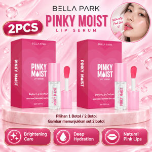 BELLA PARK Pinky Moist Lip Serum 5ml Hydrating Moisturizing Lip Care for Dry Lips Natural Pink Gloss