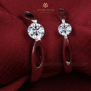 Cincin Kawin Nikah Pasangan Tunangan Lamaran Couple Perak Palladium Platinum Emas MH70