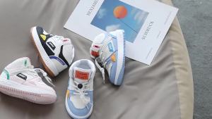 Rr♢Giày Thể Thao Đế Mềm Cổ Cao Thời Trang Mùa Xuân 2023 Cho Bé3/31