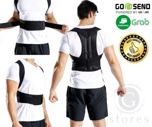 Rompi Korektor Tulang Punggung Bungkuk Back Posture Orthopedy Support Belt
