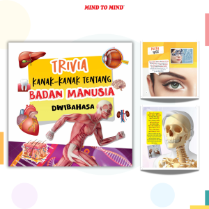 Trivia Kanak-Kanak Dwibahasa (Bacaan dengan suku kata) Berwarna Penuh