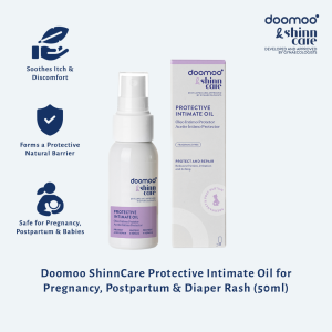 Doomoo ShinnCare Protective Intimate Oil for Pregnancy Postpartum & Diaper Rash (50ml)