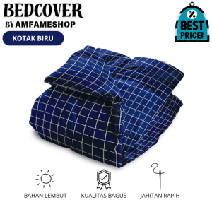 Bedcover 200x220 - Bedcover Double 200x220 Gratis Sarung Bantal