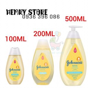 [Chính hãng] Sữa tắm gội toàn thân Johnsons Top to toe