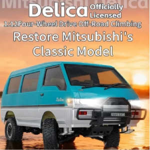 LDRC 1296 1/12 Scale Mit Delica RC Van Dual-Speed 4WD 15km/h