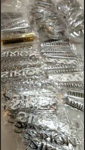 Perodua Myvi New MG3 2018-2020 Daihatsu Logo (Chrome/Gold) 6pcs/Set