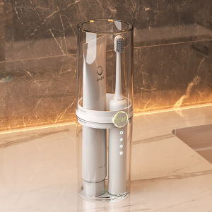 ชุดถ้วยเก็บแบบพกพาสำหรับแปรงสีฟันเวลาเดินทางสินค้าและบริการของแปรงสีฟันไฟฟ้า