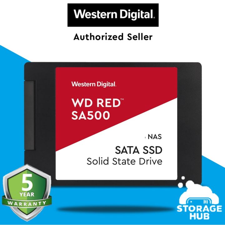 Western Digital WD Red SA500 4TB 500GB 1TB NAS SATA SSD