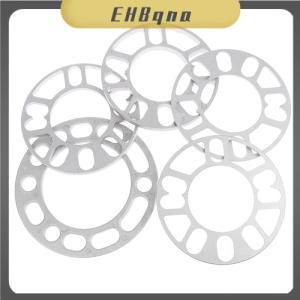 EHBqna 3 5 6 8 10มม.อลูมิเนียมรถล้อ spacer อะแดปเตอร์ shims PLATE Car Accessories
