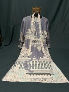 Gamis Anak Rosalie Maxmara Lux Motif Kontemporer Usia 5-12 Tahun