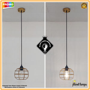 lampu gantung hias minimalis ruang tamu