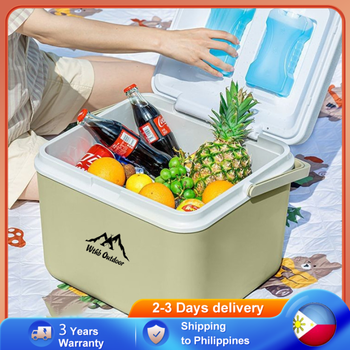 Outdoor Ice Box Cooler box Chest Insulated 6L 10L 16L 30L Camping