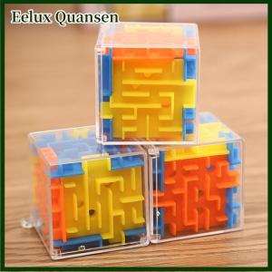 Eelux 3D Mê Cung Ma Thuật Cube Sáu Hai Mặt Trong Suốt Câu Đố Tốc Độ Cube Cán Bóng Ma Thuật Khối Mê Cung Đồ Chơi Cho Trẻ Em Căng Thẳng thuốc Giảm Đồ Chơi