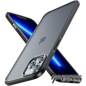 Casing iPhone 13 14 Plus Pro Max Hard Case Fieri Clear Matte Military Grade