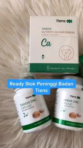Tianshi Calsium Dan Zinc Capsules Peninggi Badan Dewasa Cepat Terlaris Terbaik Super Grow Up Obat Suplemen Susu