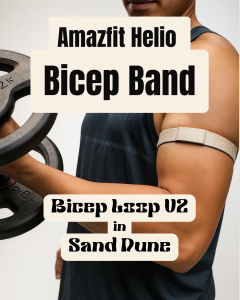 Amazfit Helio Bicep Strap - Amazfit Helio Compatible Strap Arm Band
