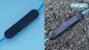 【Fast Delivery】 RJ45 Waterproof IP67 Ethernet Network Cable Connector Splitter Transfer Head Adapter