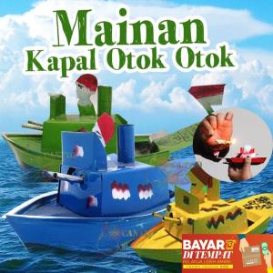 Mainan Kapal Otok Otok Mainan Tradisional Mainan Perahu Otok Otok Maenan Teradisional Mainan Jadul Mainan Tempo Dulu Mainan Tempo Doeloe Hadiah Anak Kado Mainan Murah Edukasi Anak - Warna Acak