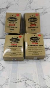 DOKTER GOLD TRANSPARENT SOAP ORI BPOM PER 6PCS TRANSPARAN SOAP SABUN GOLD SABUN TRANSPARAN SABUN DR GOLD SABUN DOKTER