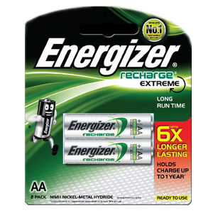 Bộ máy Sạc Pin AA- AAA kèm 4 viên pin sạc AA 1300 mAh/2000 mAh/pin 2a ENERGIZER CHVC5