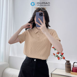 [1.1 - 3.1| Voucher 10-15%] Áo polo trơn 3 nút thời trang GUMAC PLE11074