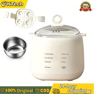 【Free Shipping】 Small Multifunctional Egg Cooker with 4-Egg Capacity and Multiple Cooking Options