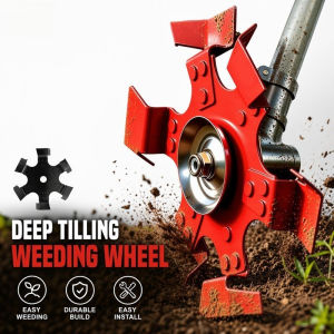 Grass Cutter Weeding Wheel Ditching Blade Manganese Steel Cultivator Tiller Garden Farm Tool