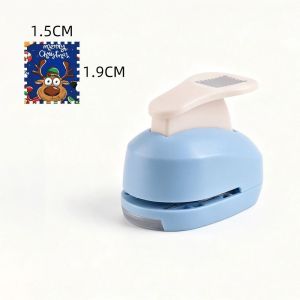 EGRT Large Rectangular Stamp Punch Handheld Multi-functional Embossing Machine DIY Tools DIY Stamp Hole Puncher Crafting