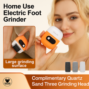 Home Use Electric Foot Grinder Rechargeable Electric Foot Callus Grinder Remover Hard Cracked Heels Peeling Callus Remover Foot Care Pedicure Device