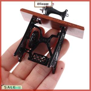 Follow Get New[Bloom Z] 1:12 dollhouse มินิเฟอร์นิเจอร์จักรเย็บผ้าด้วยกรรไกรสำหรับตกแต่งบ้านตุ๊กตา