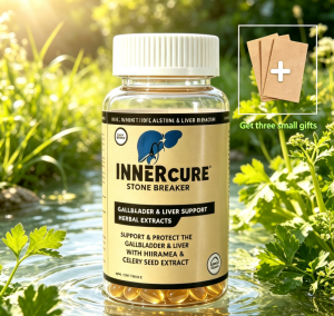Innercure Gallstone Removal Softgels 100 Count Gallbladder Defense Liver Detox Stone Dissolve Tablets