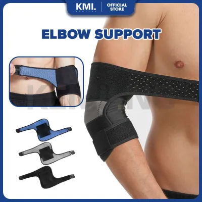 KEMILNG 2pcs Elbow Support Pads Elastic Elbow Pad Bandage for Fitness Basketball Volleyball and Gym Elbow Support Injury Aid Elbow Support