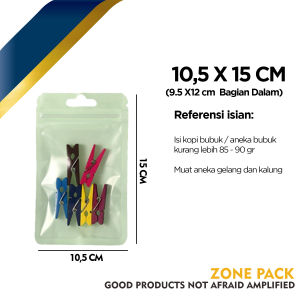 [ 10 PCS ] Plastik Ziplock Warna Hijau| Plastik OPP Souvenir | Kantong Perhiasan Kosmetik | Kantong Ziplock Warna Warni | Klip Aksesoris