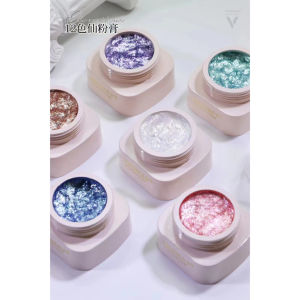 1set Vinimay Yunjin Aurora Fairy Gel new style fairy powder paste texture 3D modeling gel nail art云锦欧泊粉膏甲油胶新款神仙粉膏质感立体造型胶