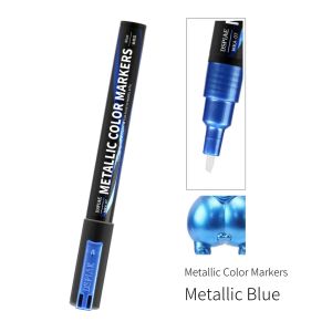 DSPIAE MKA Markers Kit Super Metallic Color Dual Tips Pen for Gundam Gunpla Mech Model Painting Color Touch-up Hobby DIY Tool