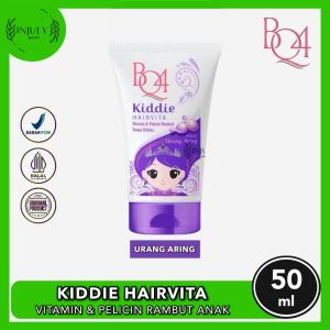 Kiddie Hairvita BQ4 Vitamin dan Pelicin Rambut Anak Tanpa Dibilas 50ML - All Variant