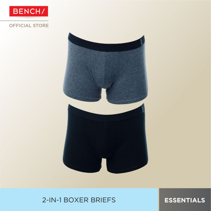 BENCH TUX0202 Men s 2 in 1 Boxer Briefs Lazada PH