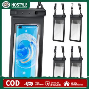 Floating Phone Case 5pcs with Lanyard for Safe Use in Water and Outdoor Activities