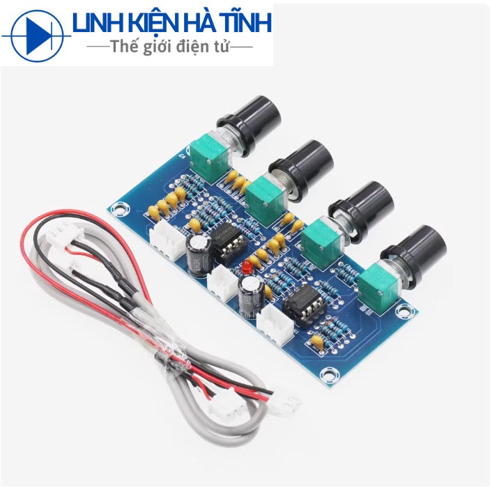 Mạch điều chỉnh âm sắc bass mid treble nguồn DC12V-24V